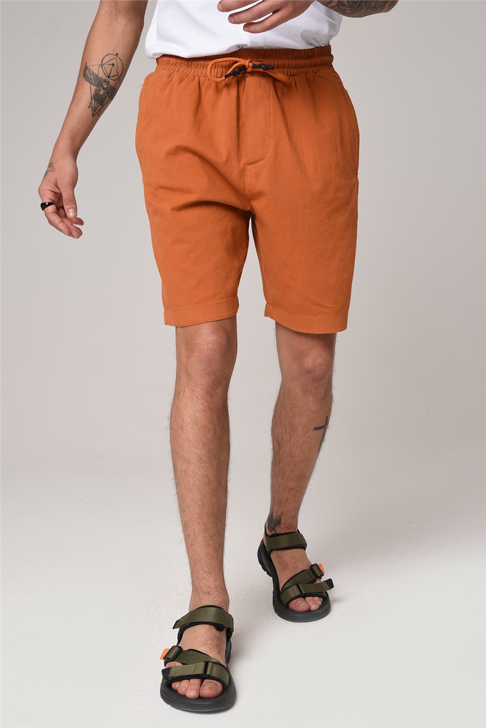 شورت خصر مطاطي