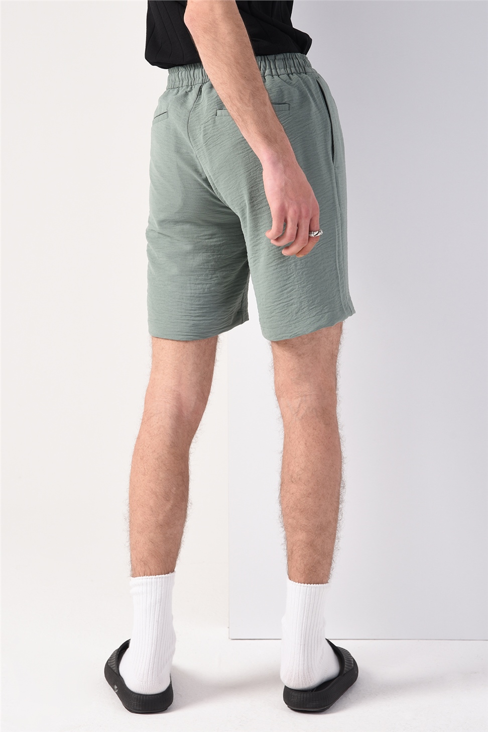 شورت خصر مطاطي