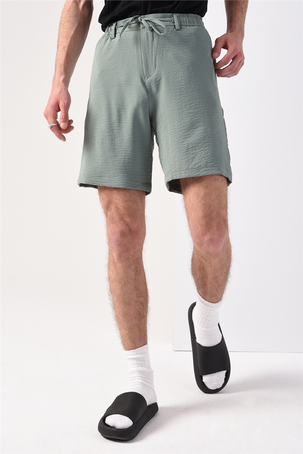 شورت خصر مطاطي