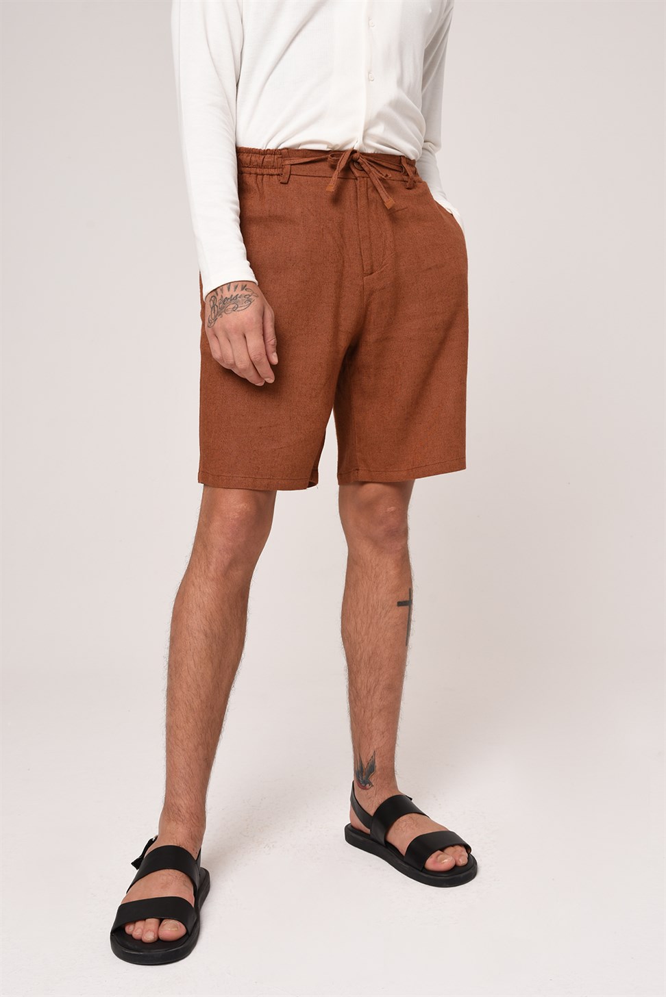 شورت خصر مطاطي