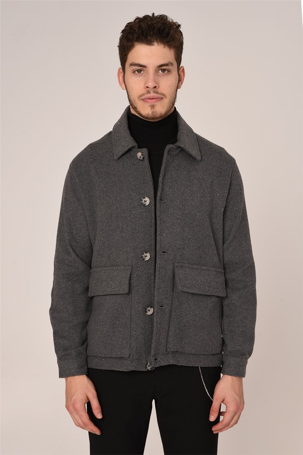 سترة قميص جيب الحقيبة