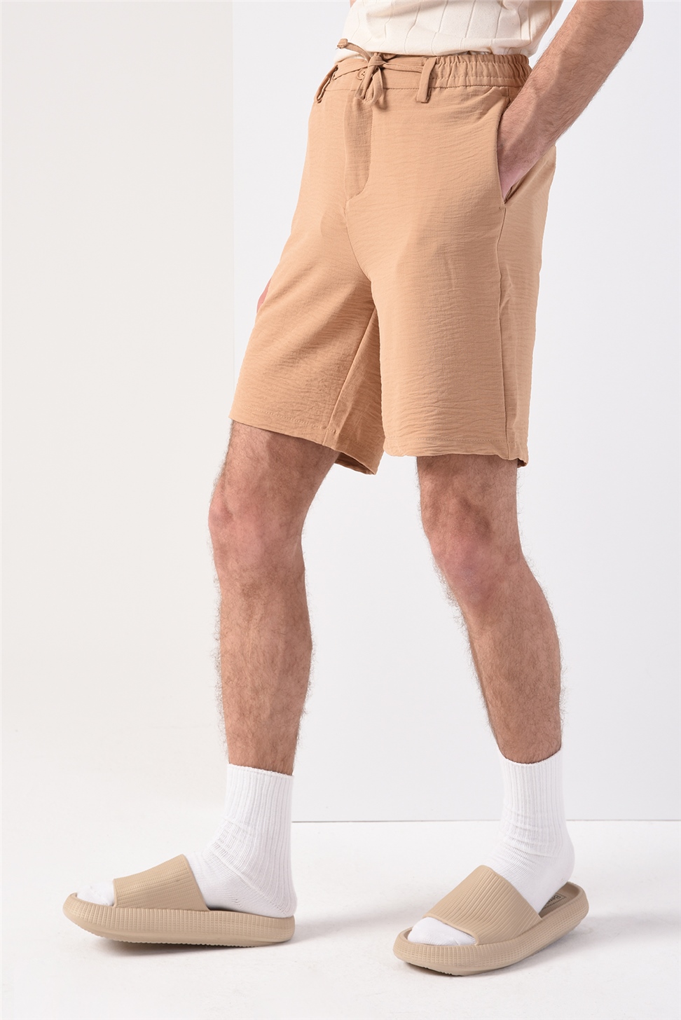 شورت خصر مطاطي