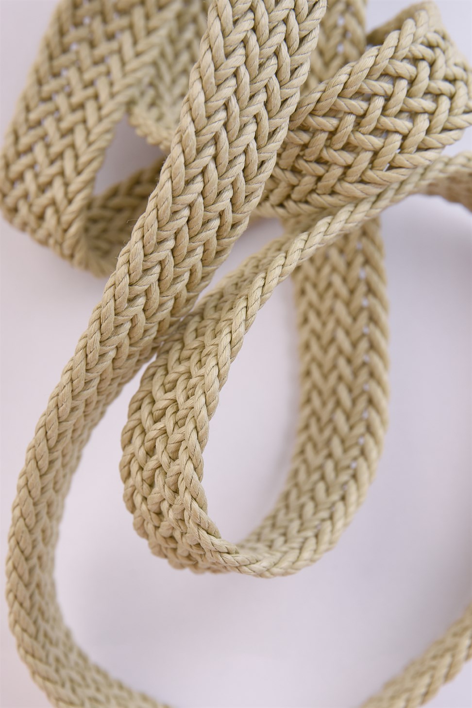 حزام رجالي محبوك رفيع