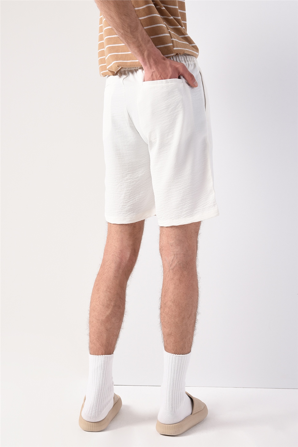 شورت خصر مطاطي