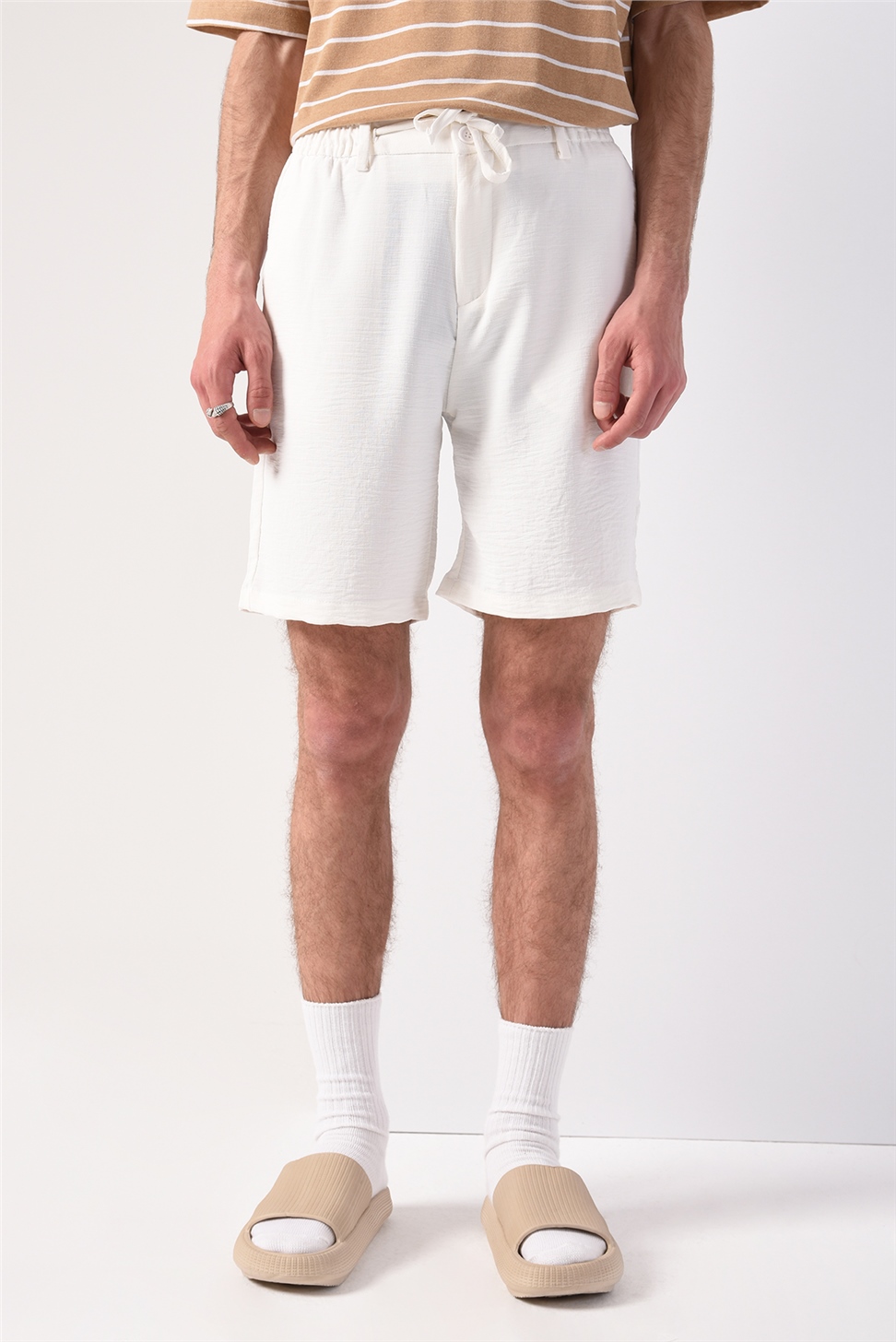 شورت خصر مطاطي