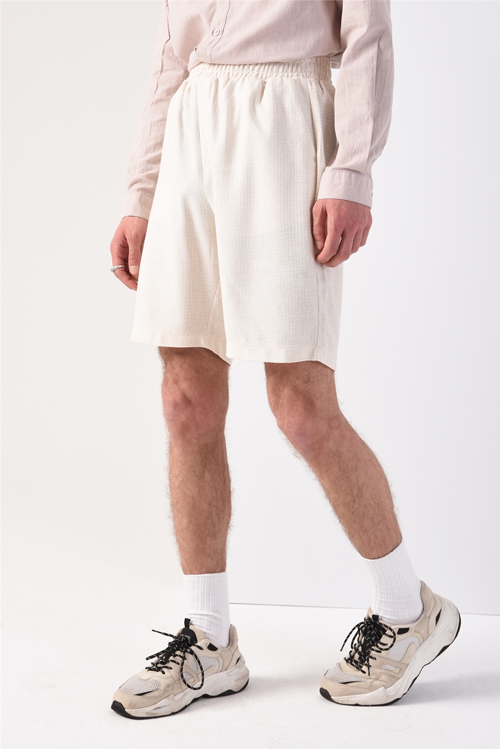 شورت خصر مطاطي