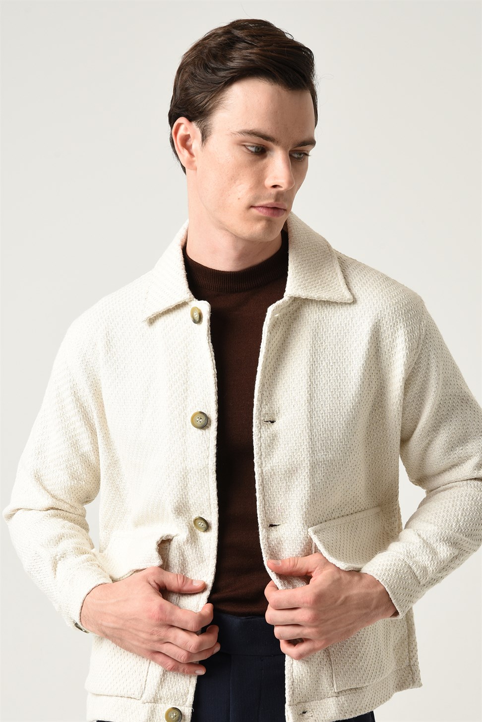 سترة قميص جيب الحقيبة