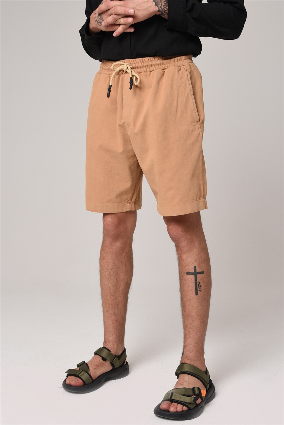 شورت خصر مطاطي