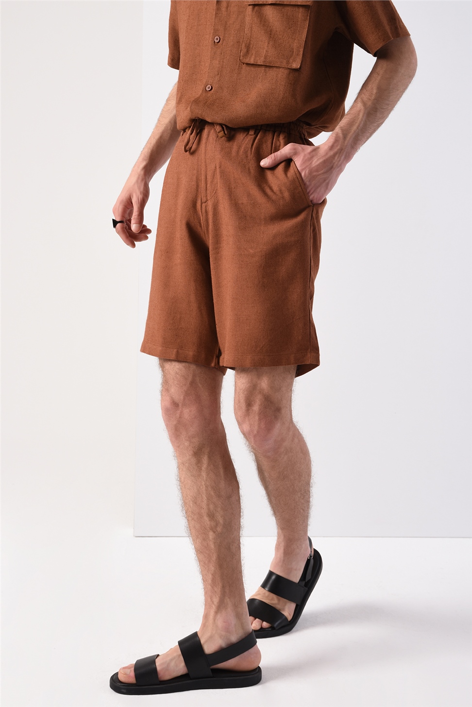 شورت خصر مطاطي