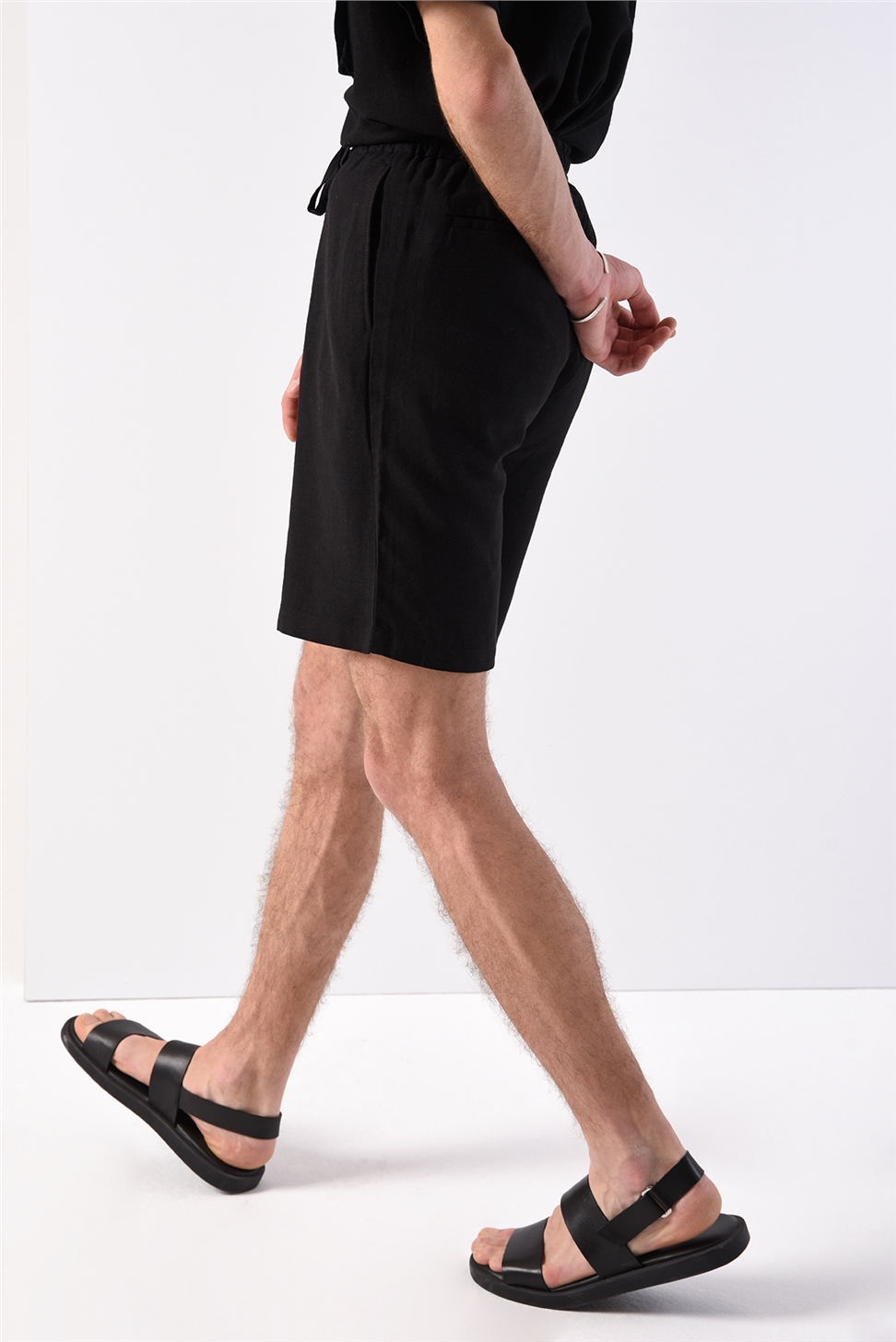 شورت خصر مطاطي