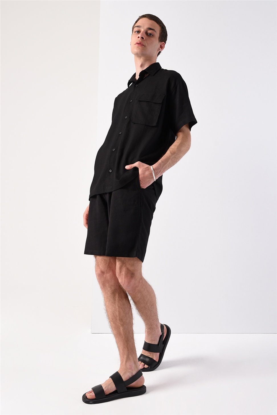 شورت خصر مطاطي