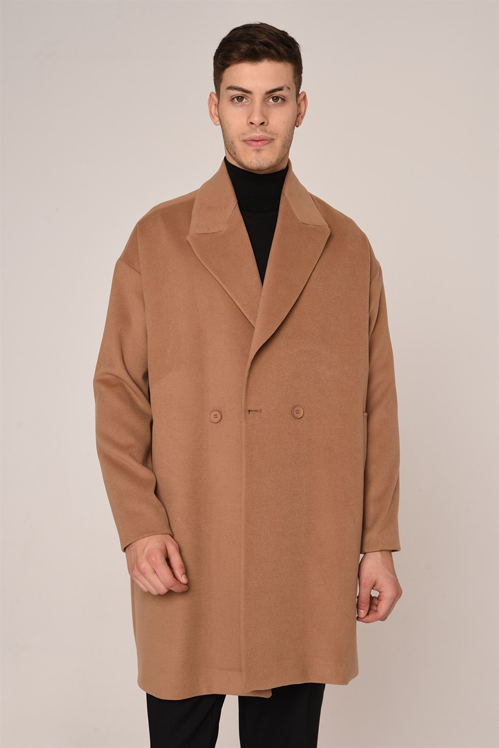 معطف رجالي كبير الحجم