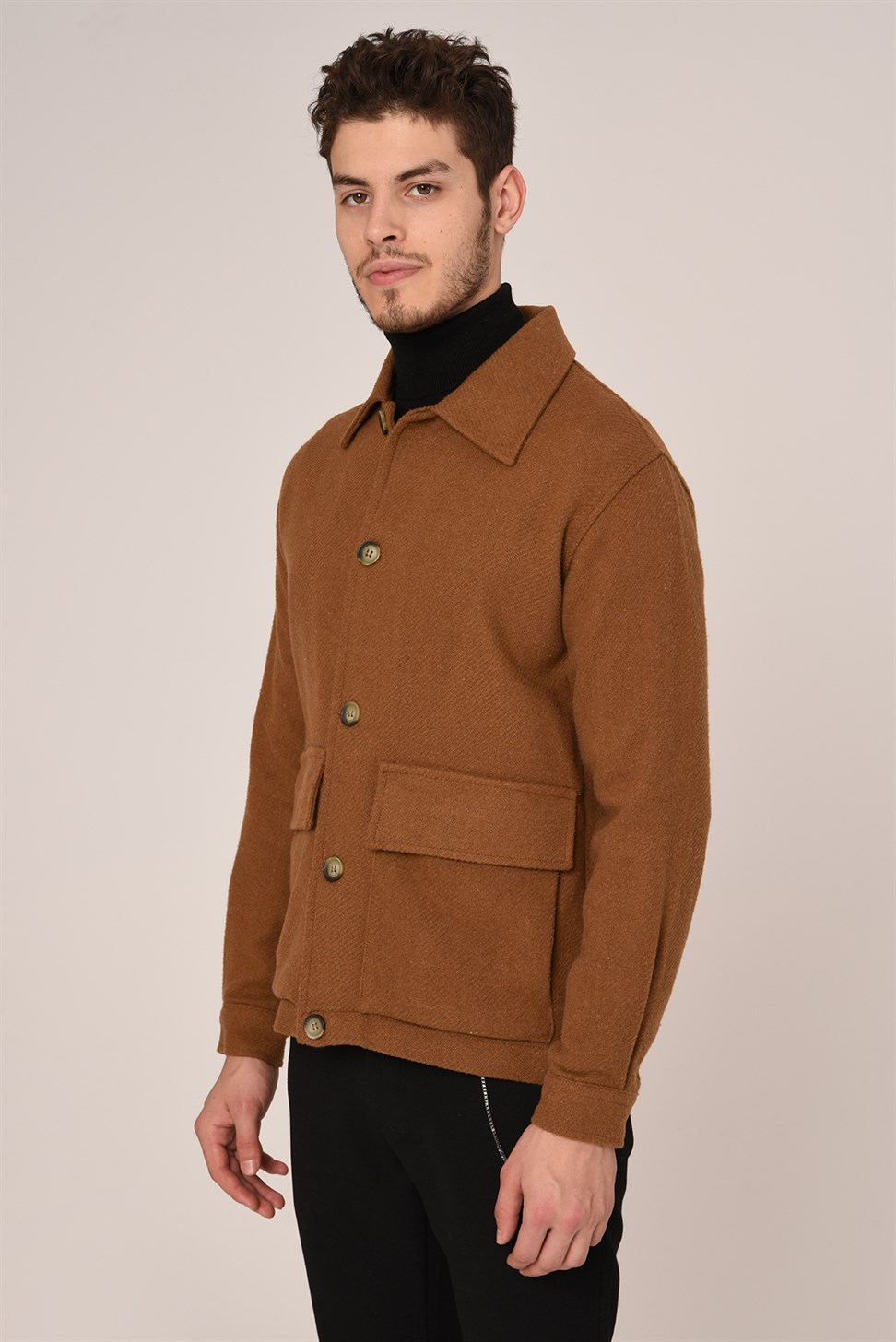 سترة قميص جيب الحقيبة