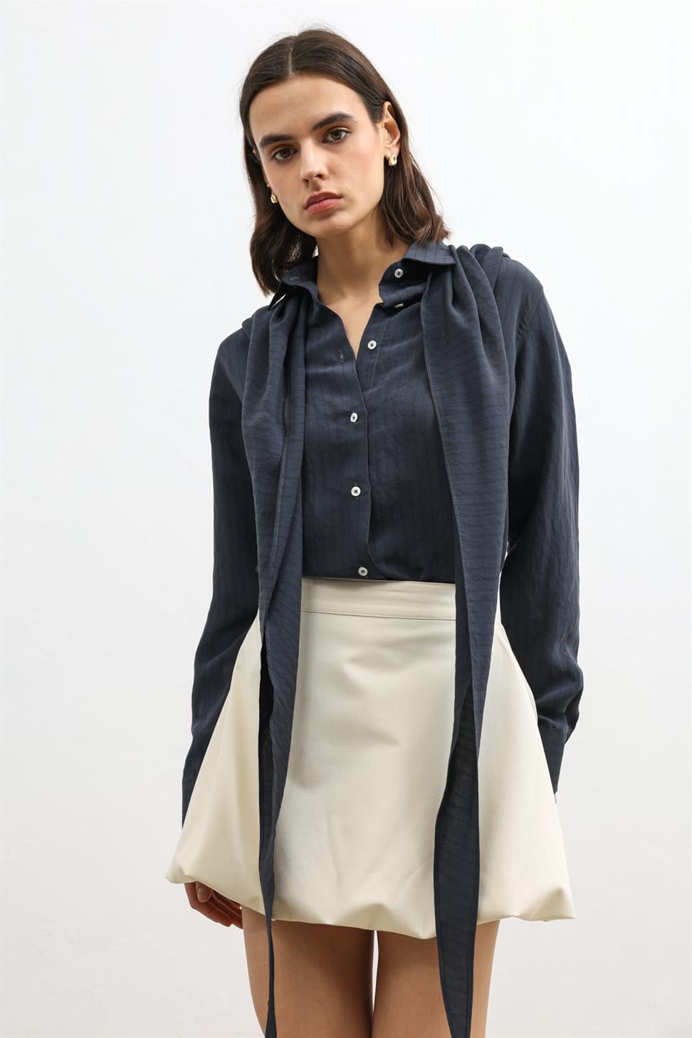 Womens Shirt with Pocket Details