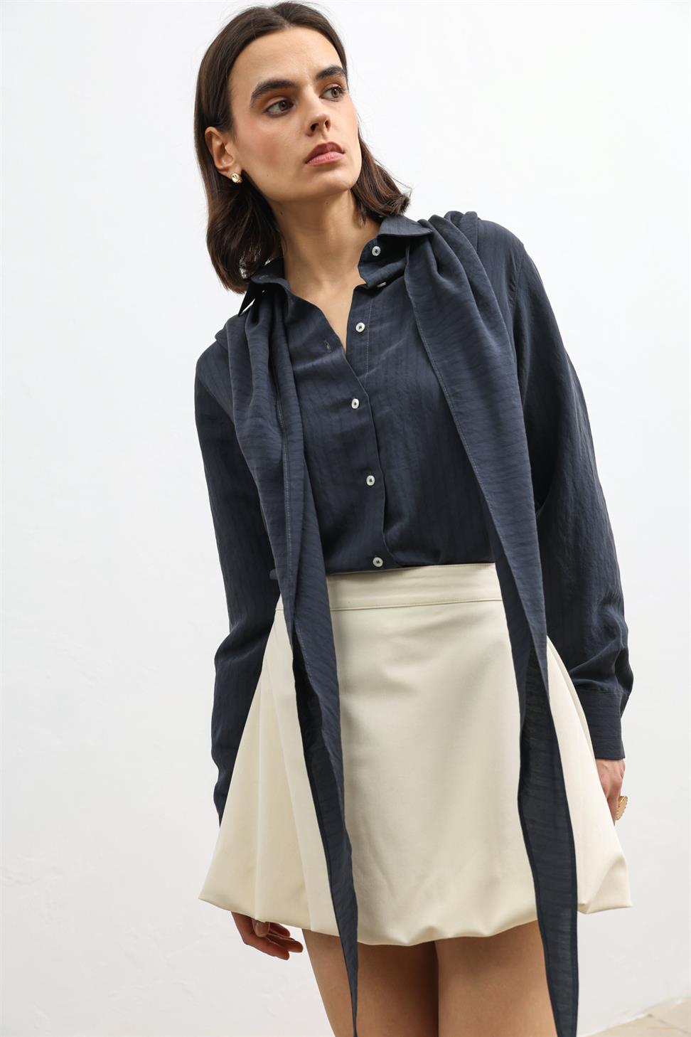 Womens Shirt with Pocket Details