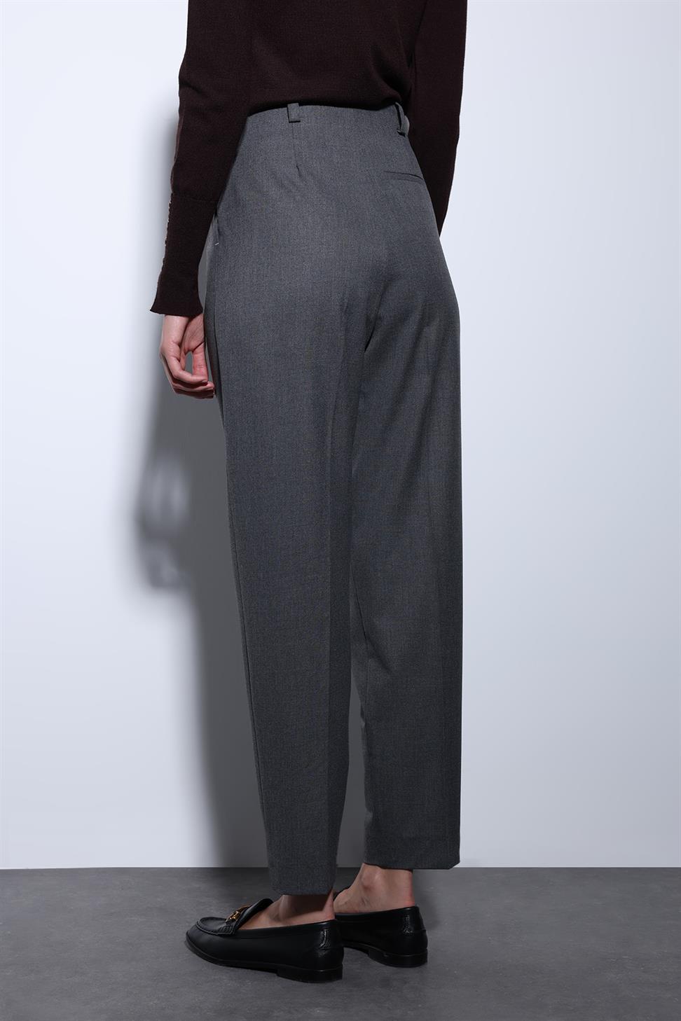 Antioch Antrasit Pensli Kadın Pantolon