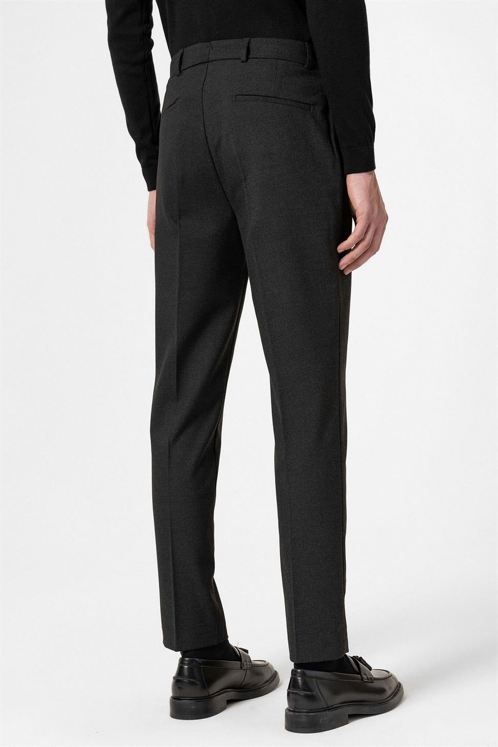 Antioch Antrasit Yüksek Bel Klasik Erkek Pantolon
