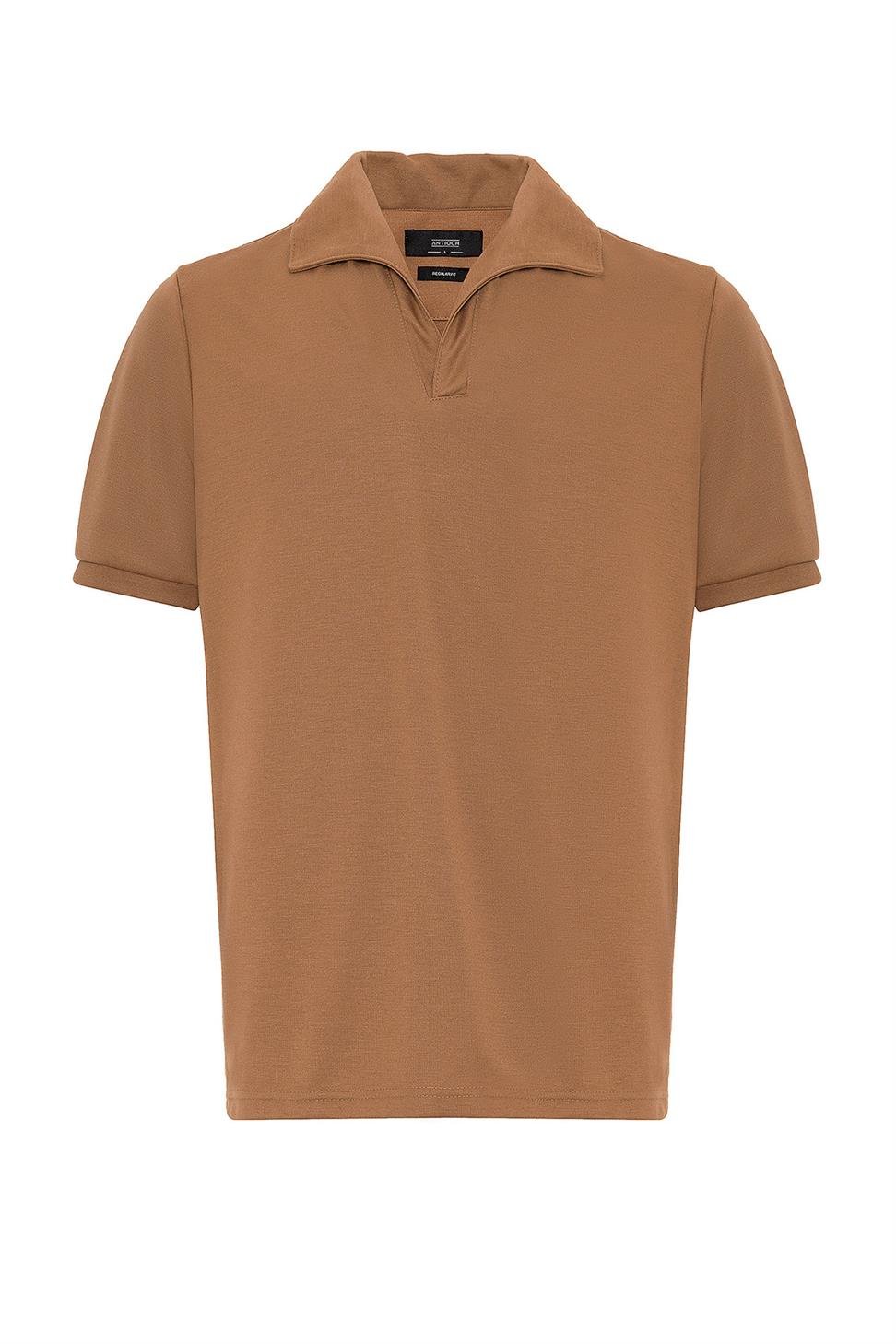 تي شيرت رجالي بياقة Apaş