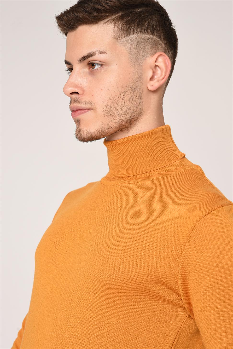 الياقة المدورة سليم صالح سترة تريكو