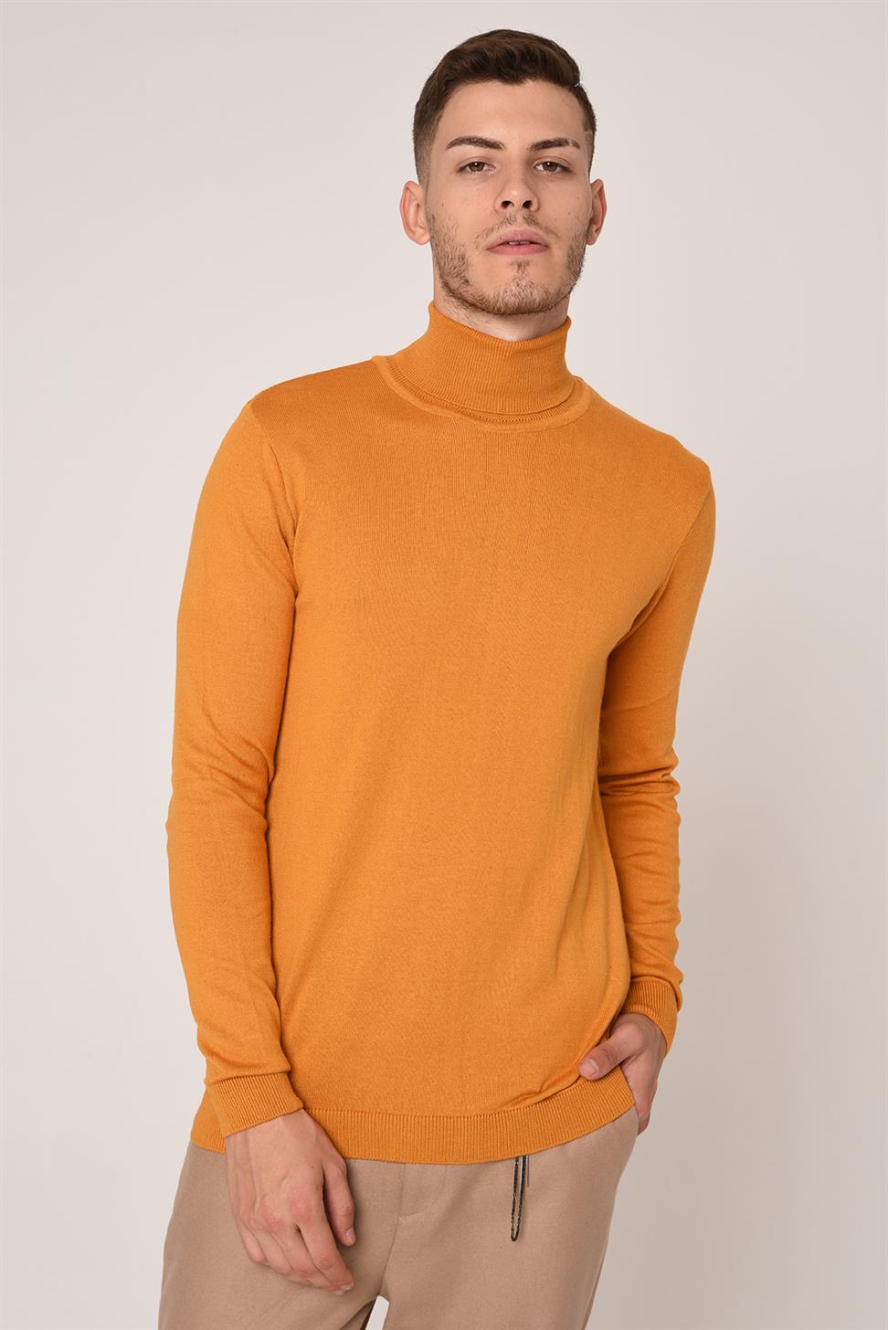 الياقة المدورة سليم صالح سترة تريكو