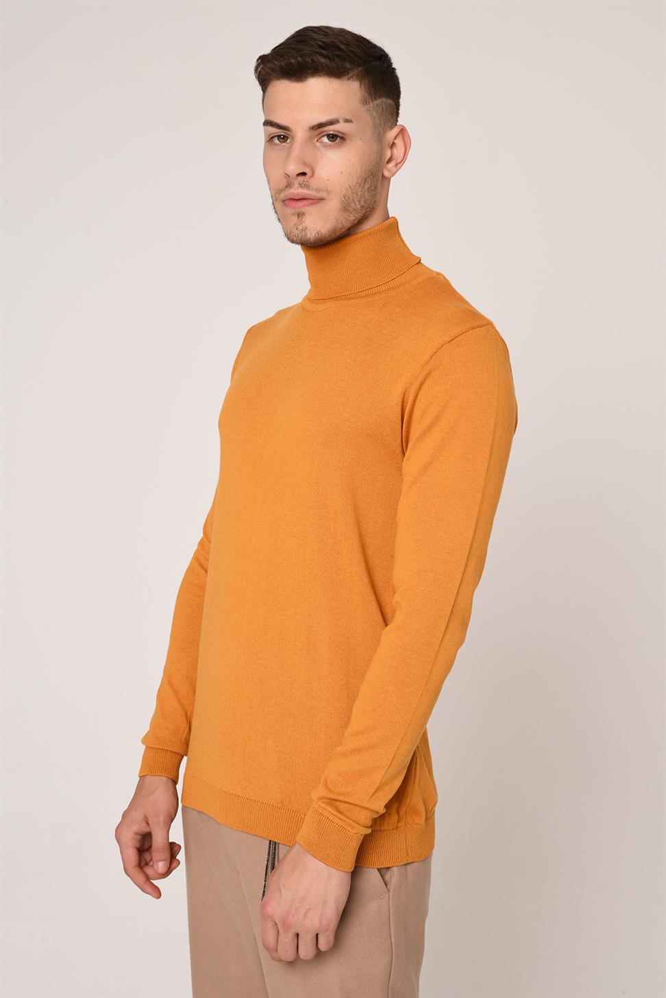 الياقة المدورة سليم صالح سترة تريكو