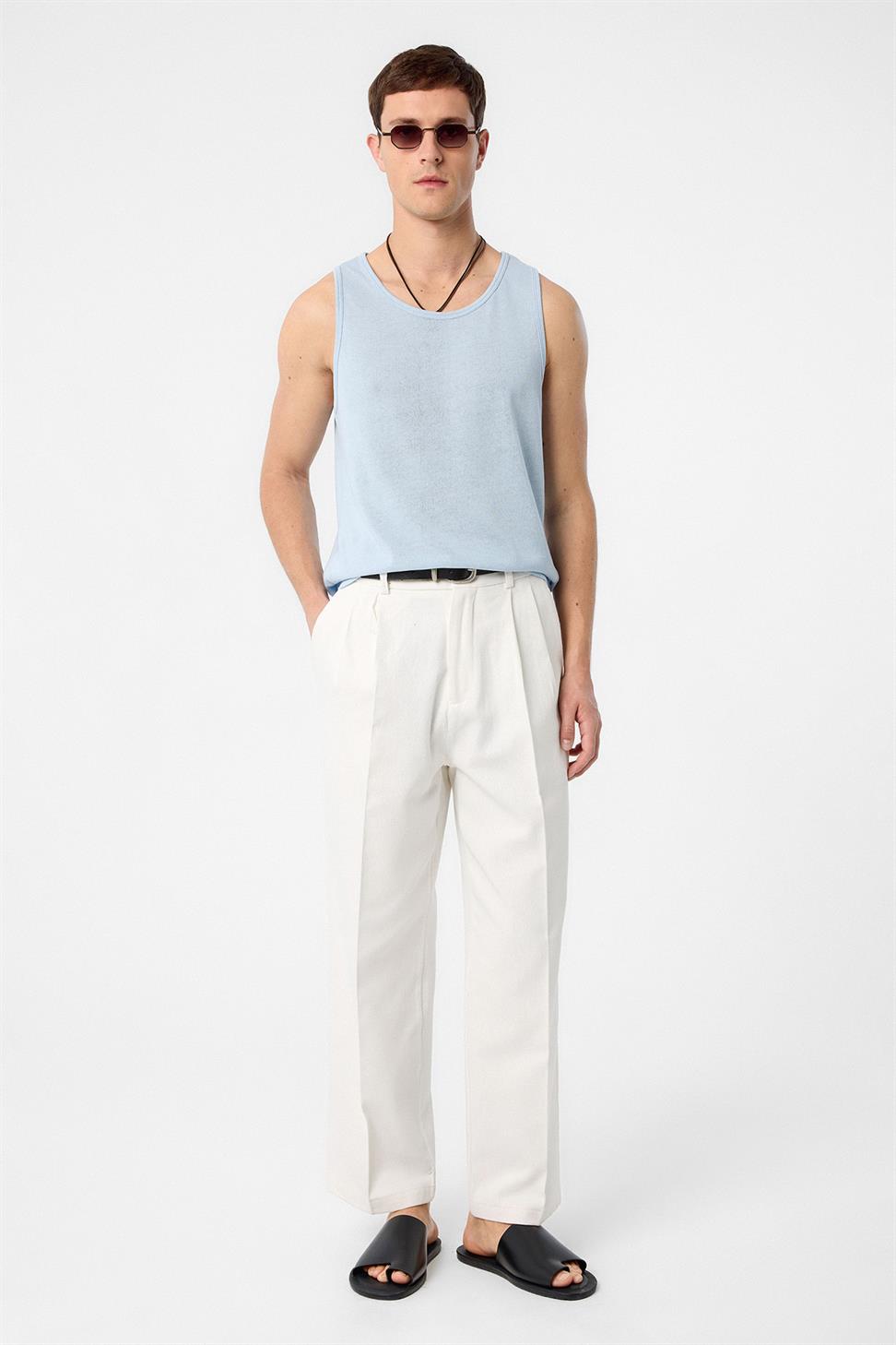 Antioch Bebe Mavi Basic Erkek Atlet