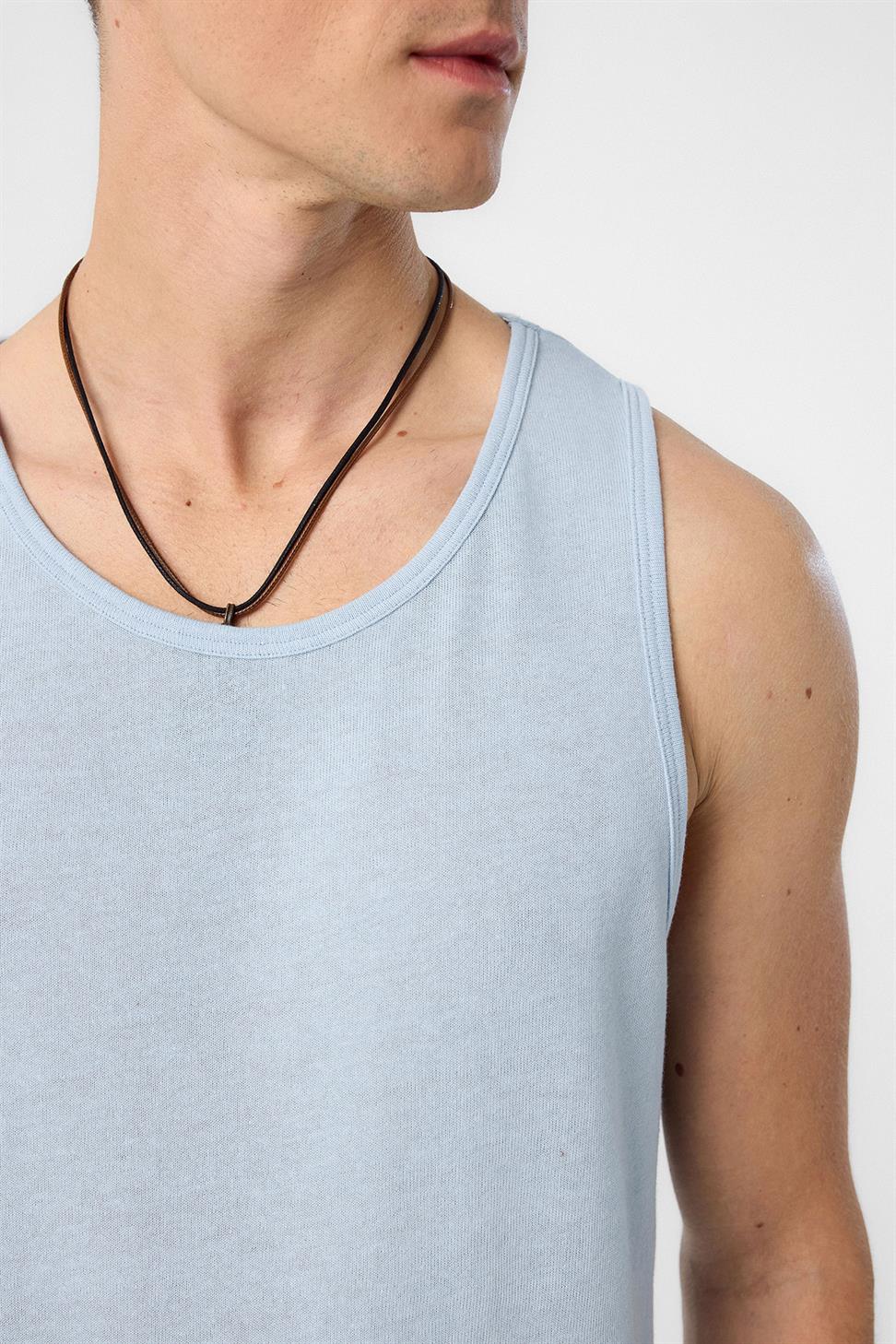 Antioch Bebe Mavi Basic Erkek Atlet