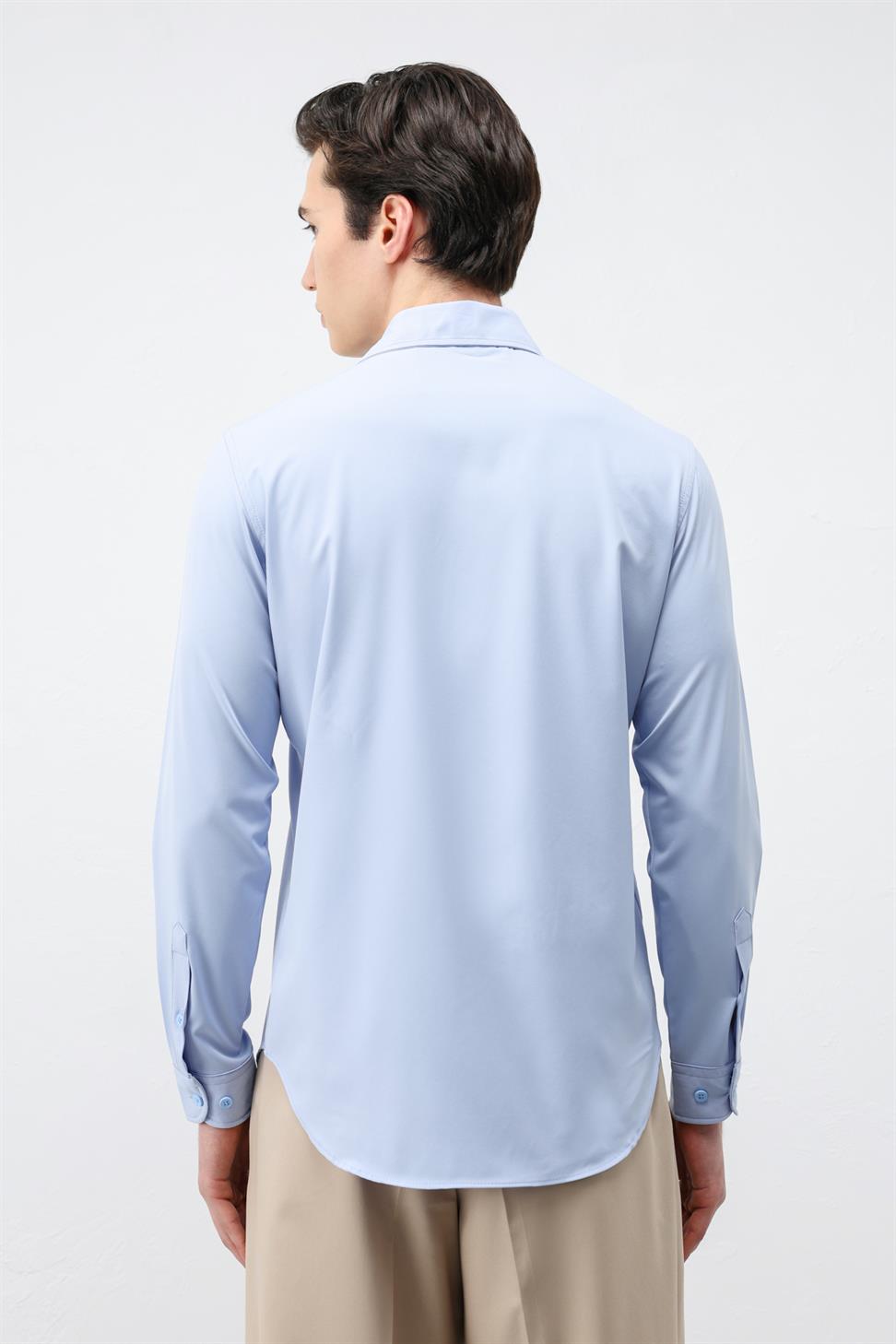 قميص رجالي من طراز Comfort Slim