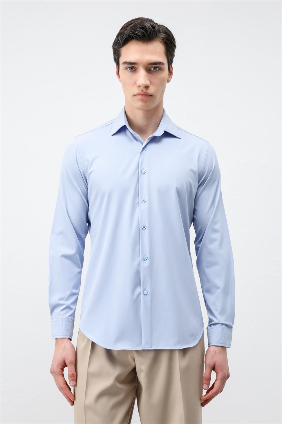 قميص رجالي من طراز Comfort Slim