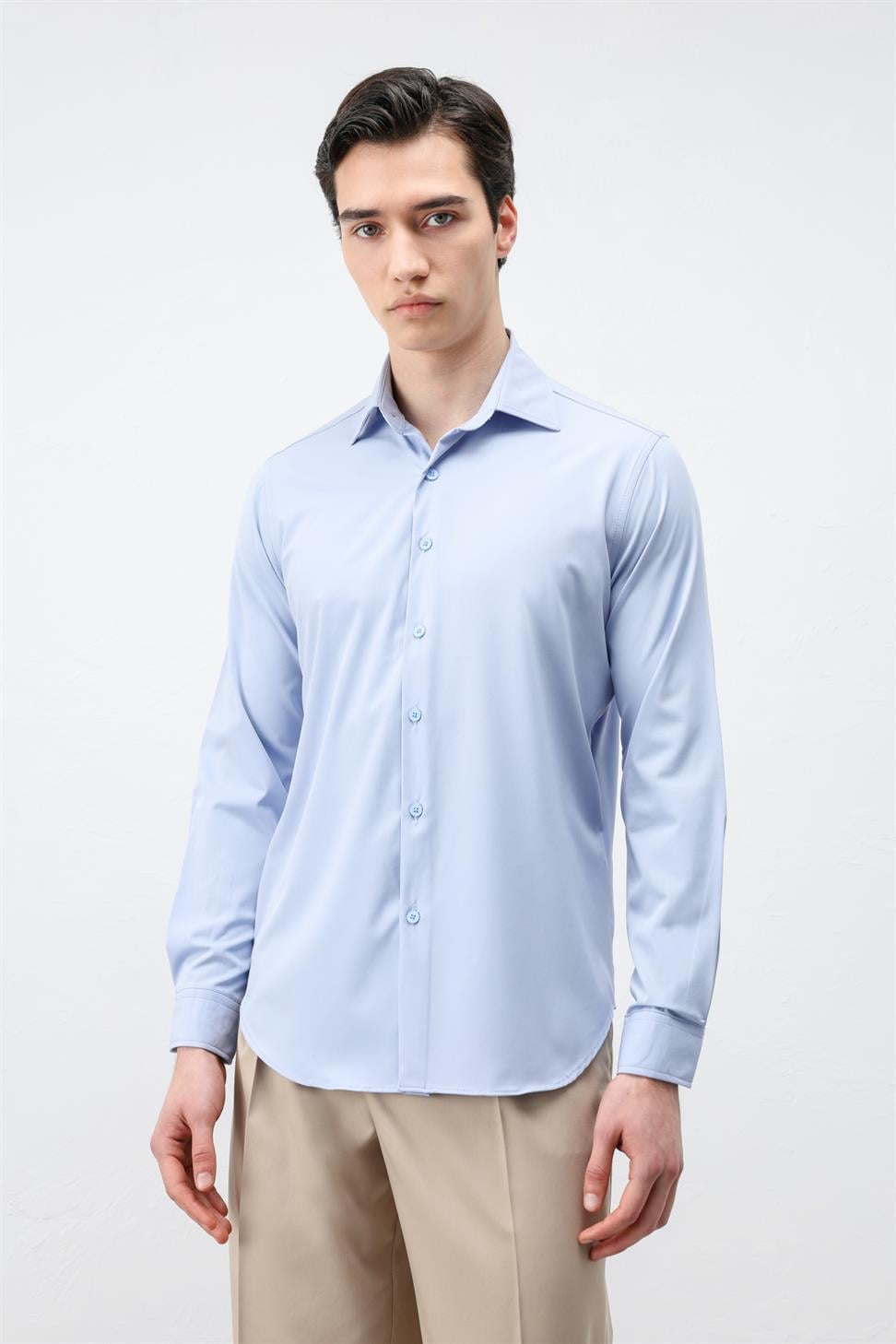 قميص رجالي من طراز Comfort Slim