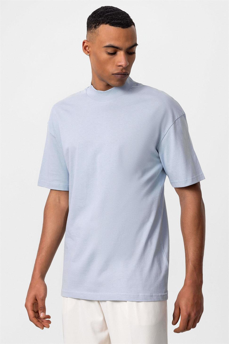 تي شيرت رجالي أساسي مريح