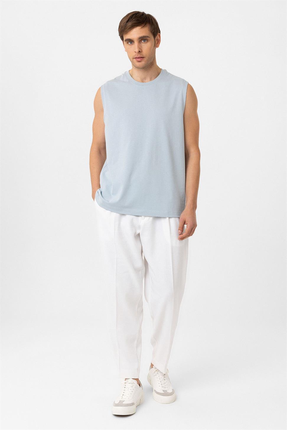 Antioch Bebe Mavi Relaxed Fit Erkek Atlet