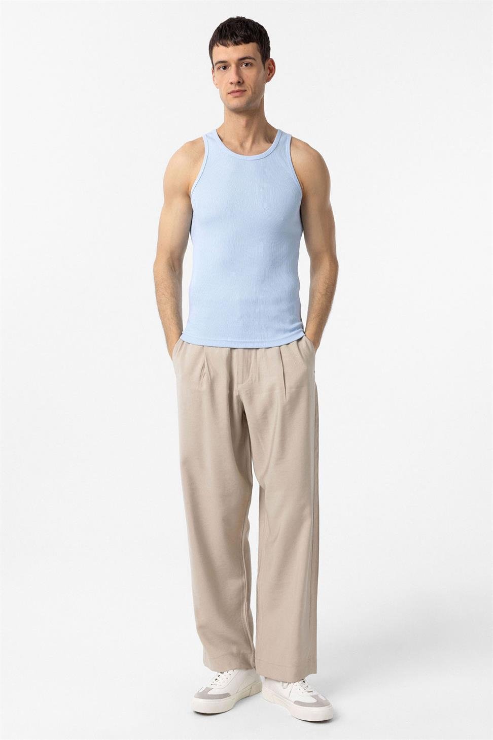 Antioch Bebe Mavi Slim Fit Erkek Atlet