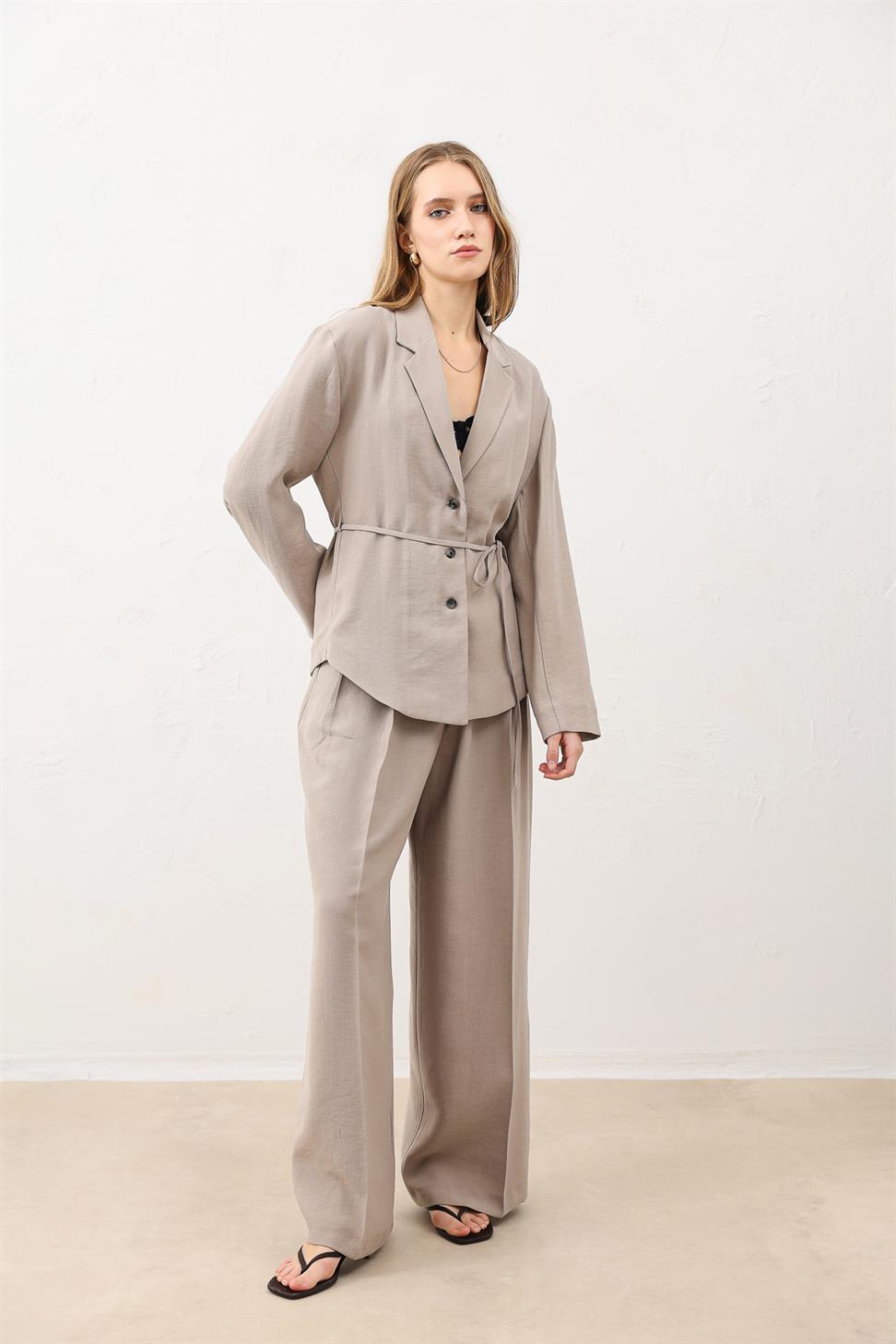Draped Slim Jacket