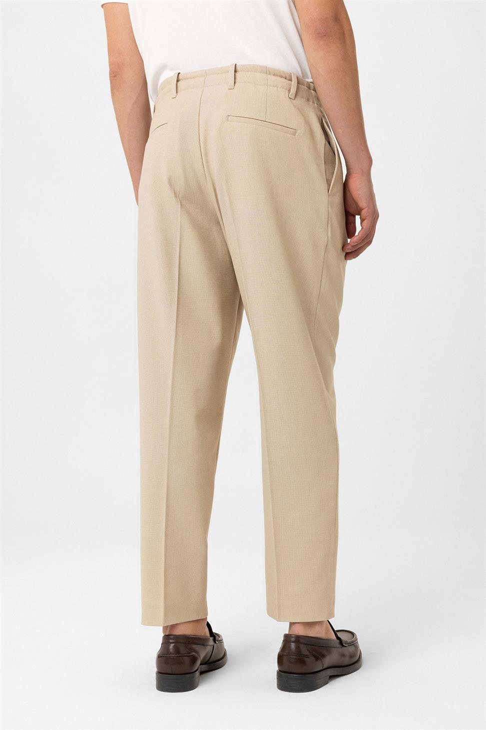 Antioch Bej Jogger Relaxed Fit  Erkek Pantolon