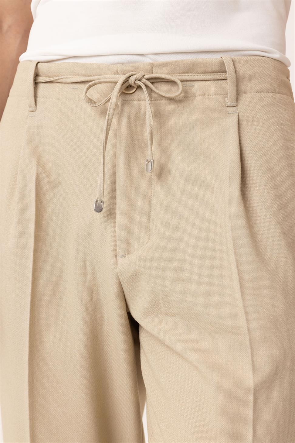 Antioch Bej Jogger Relaxed Fit  Erkek Pantolon