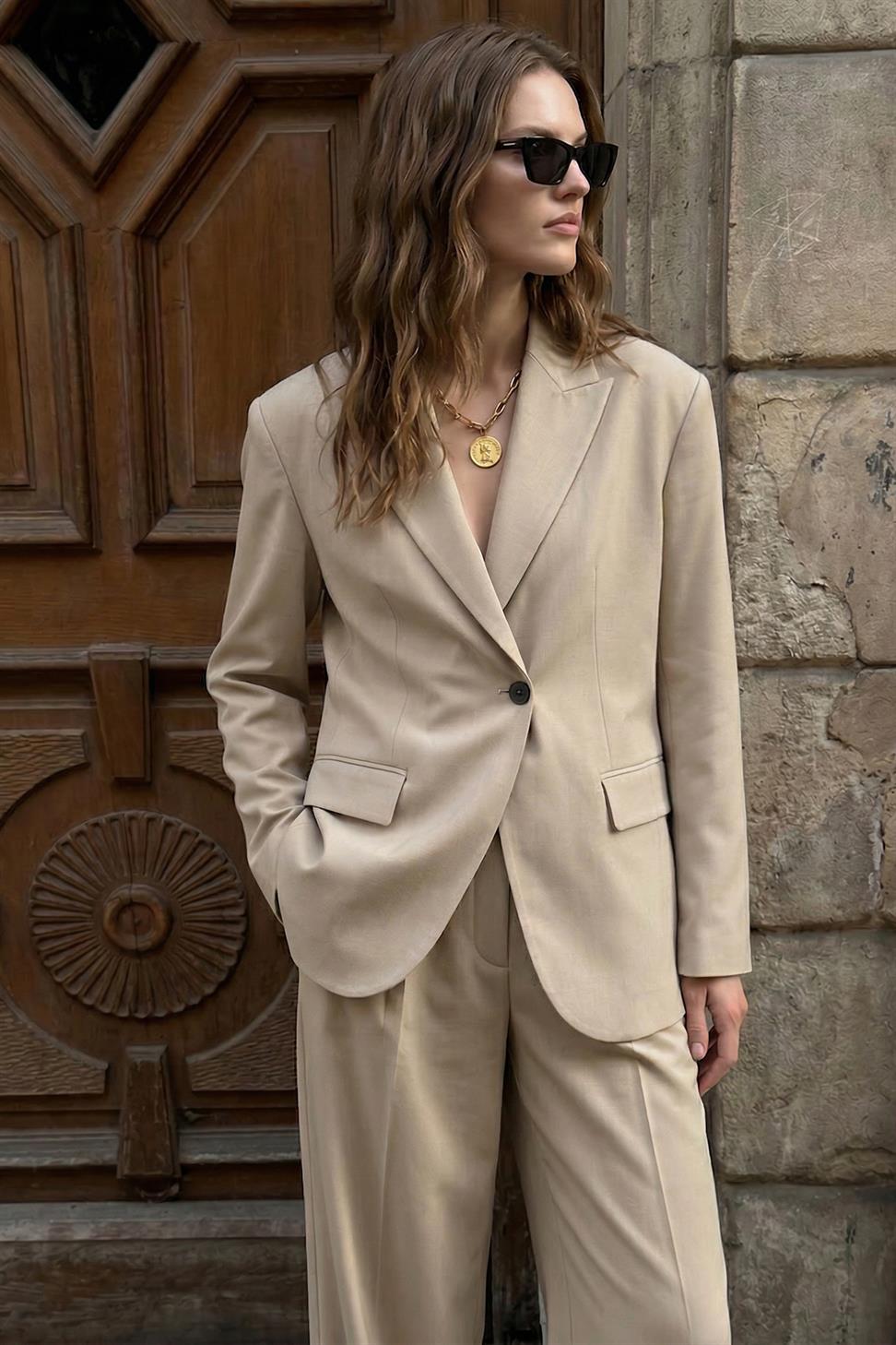 Womens Cross-Over Blazer