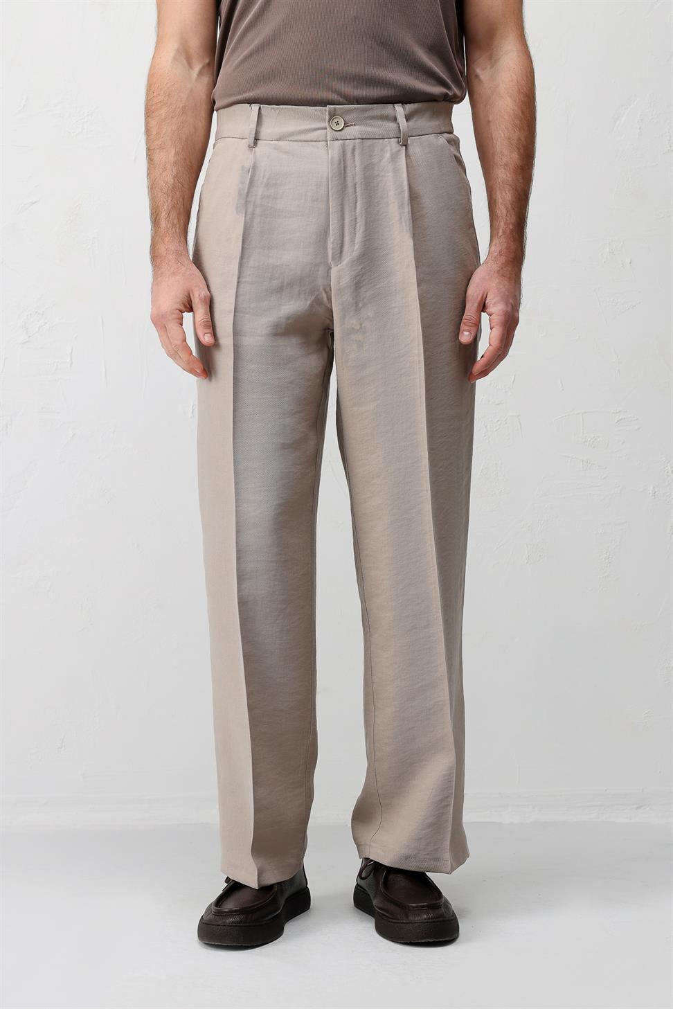 بنطلون رجالي من مزيج ليوسيل