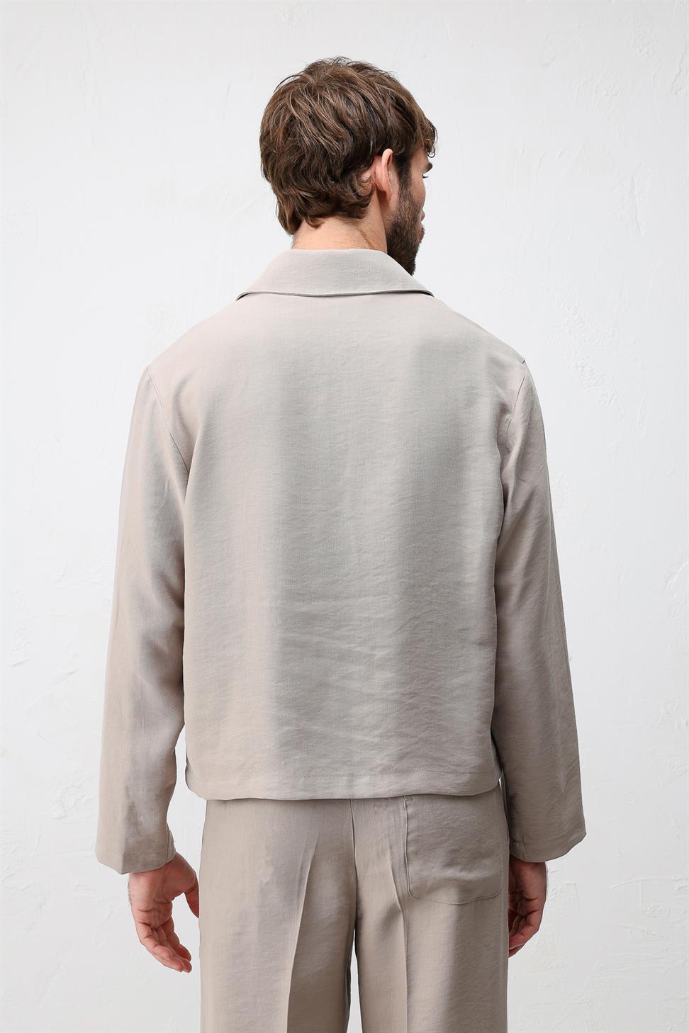 Lyocell Blend Summer Jacket