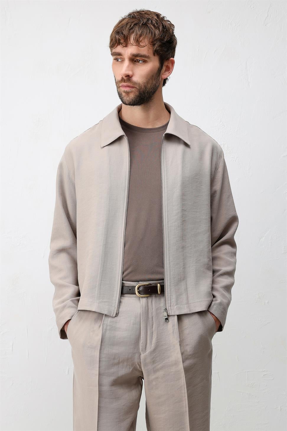 Lyocell Blend Summer Jacket