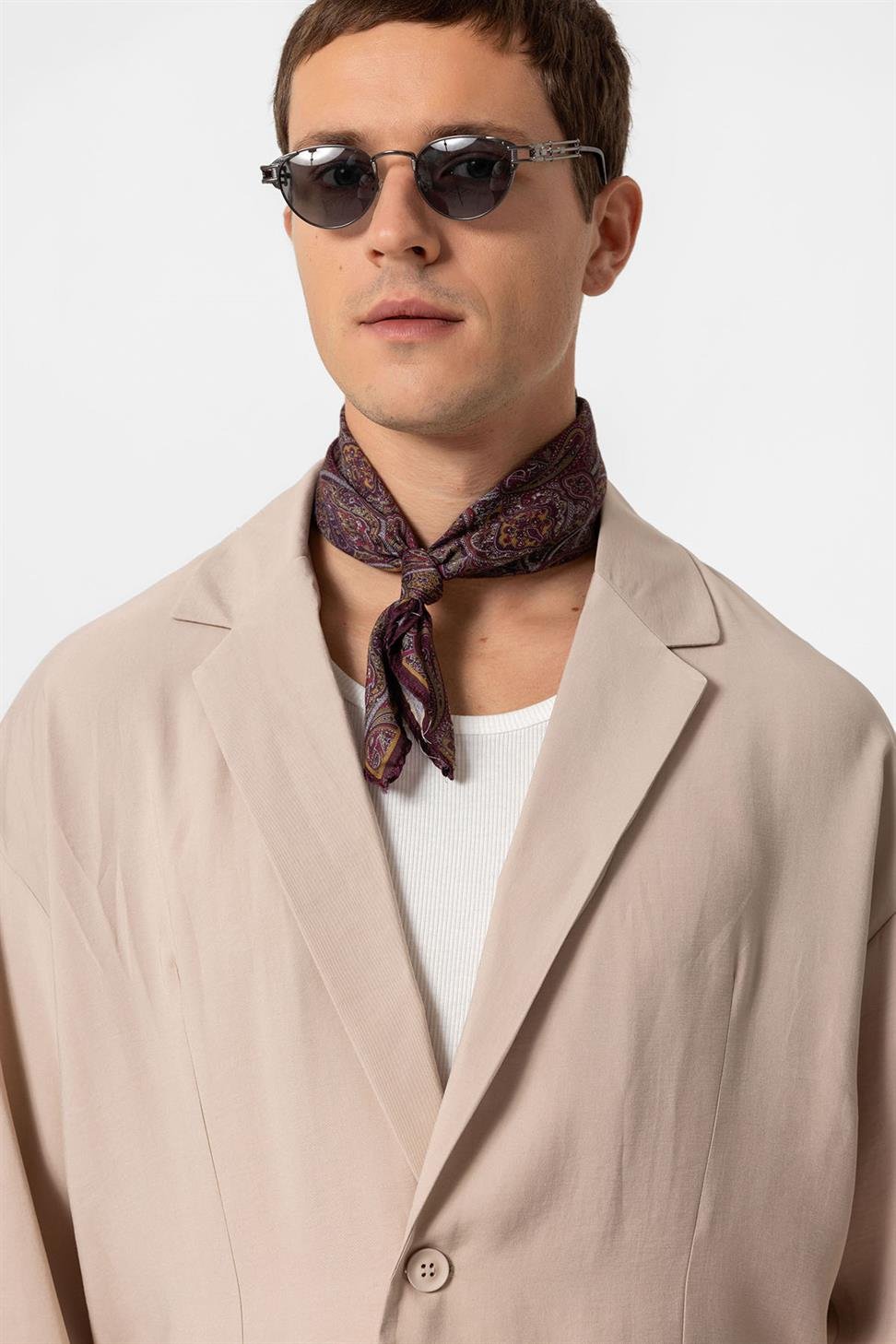 Oversized Unlined Mens Blazer Jacket