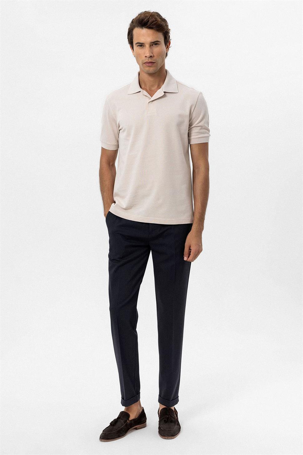 تي شيرت بياقة بولو للرجال