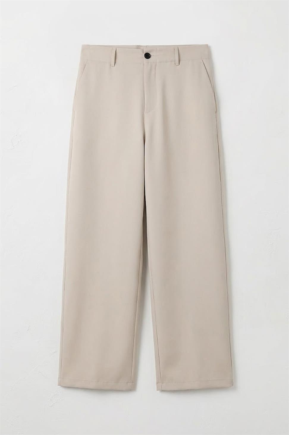 Antioch Bej Relaxed Fit Erkek Pantolon