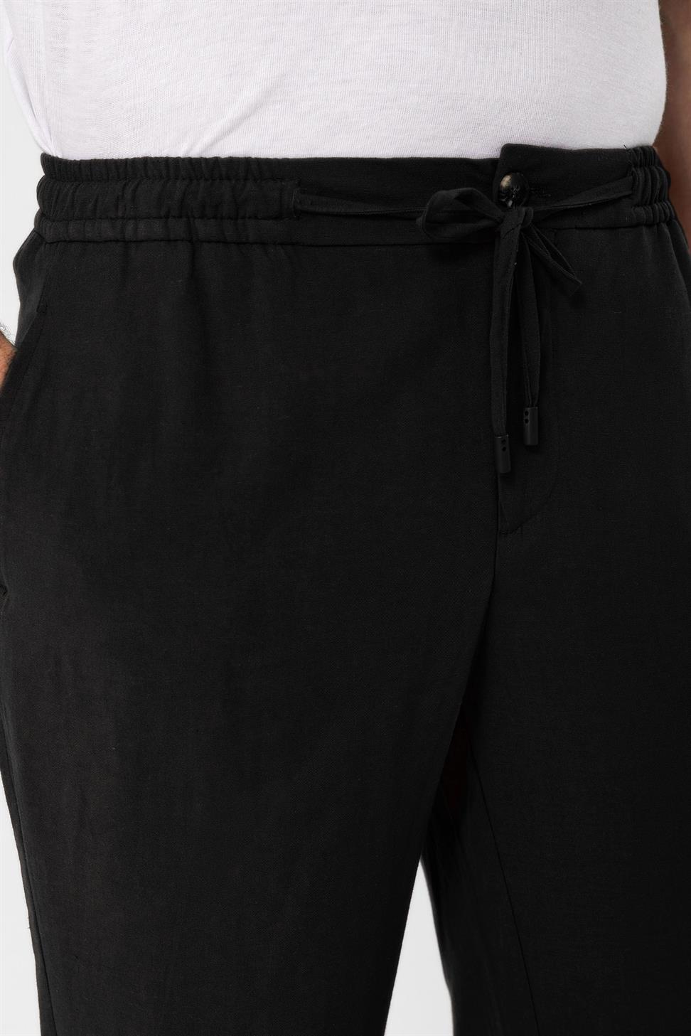 مرونة الخصر السراويل الرجالية