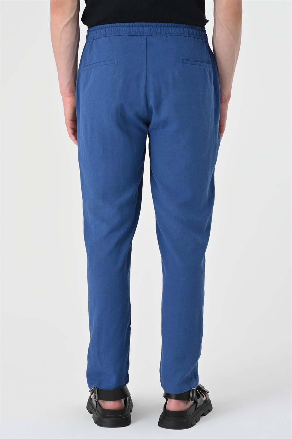 مرونة الخصر السراويل الرجالية