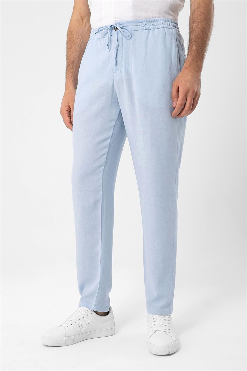 مرونة الخصر السراويل الرجالية