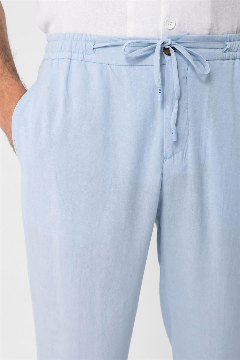 مرونة الخصر السراويل الرجالية