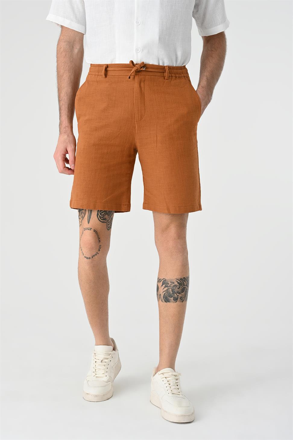 شورت الخصر المطاطي للرجال