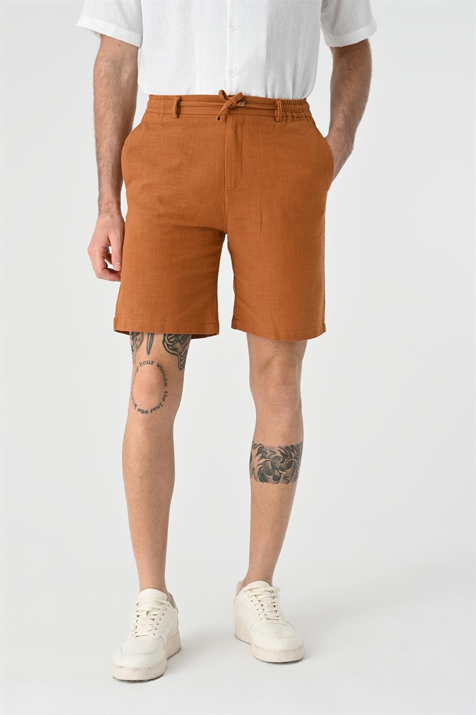 شورت الخصر المطاطي للرجال