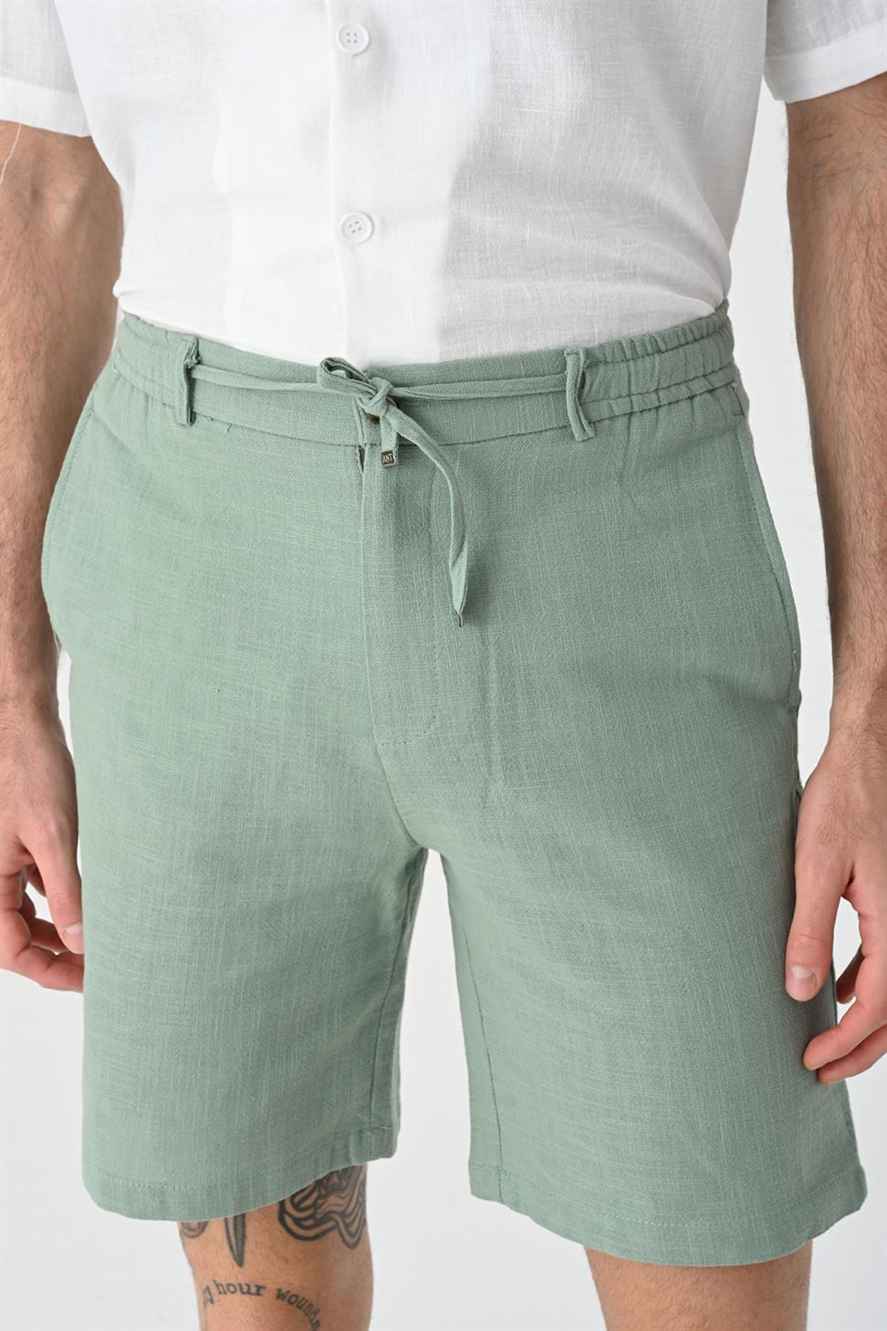 شورت الخصر المطاطي للرجال